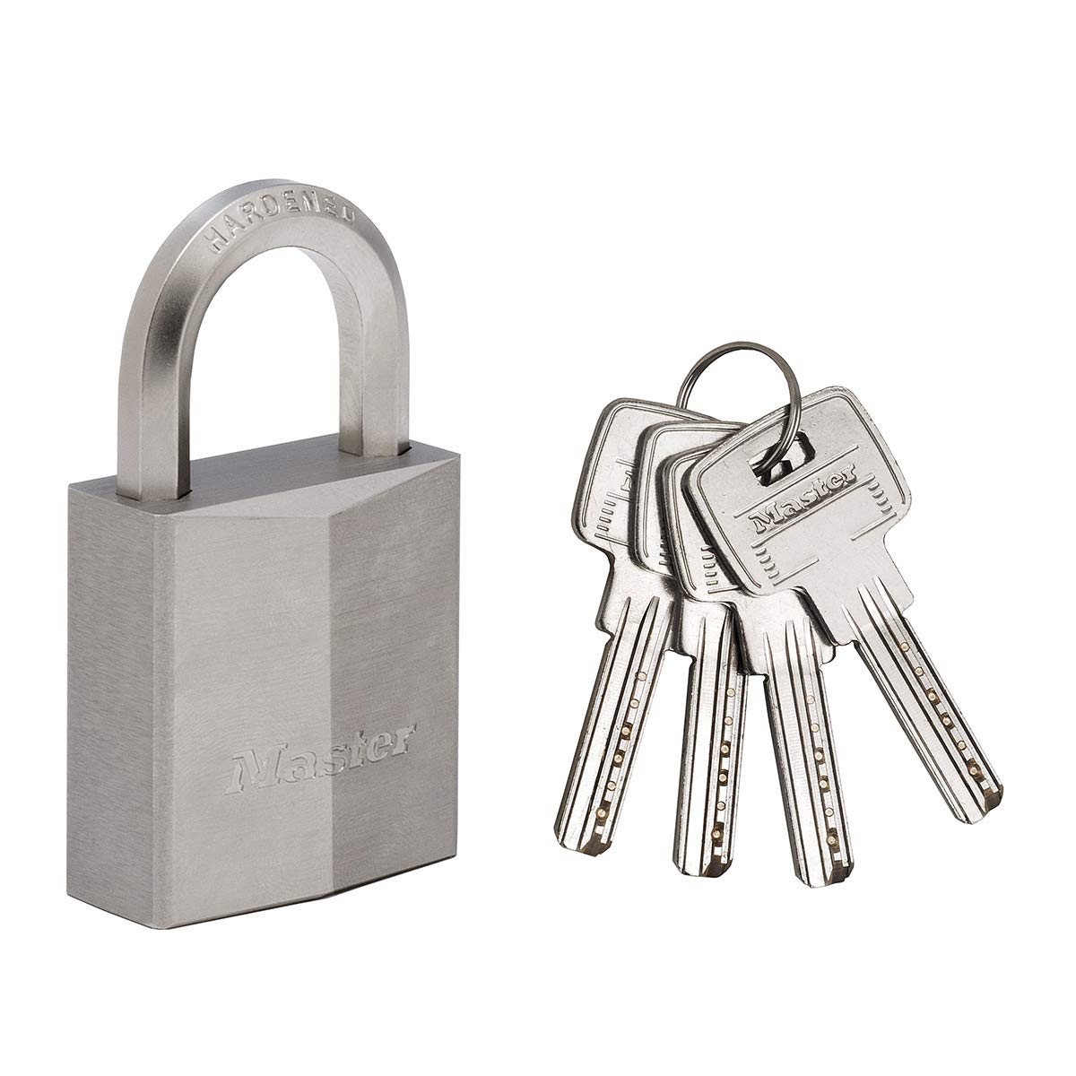 Master Lock 1145PEURD Marine Padlock with Key, Grey, 7,1 x 4 x 2,1 cm
