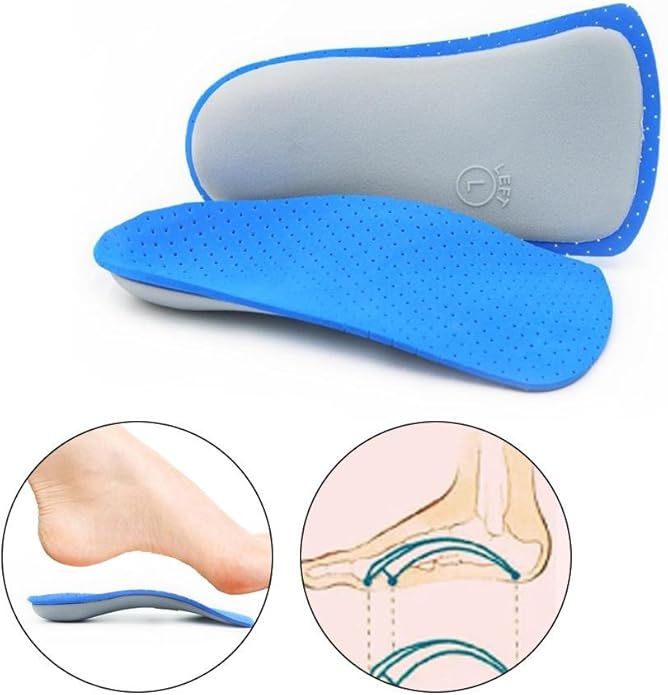 3/4 Orthotic Inserts Arch Support Cushion, Correct Overpronation Shoe
