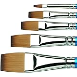 Winsor & Newton Cotman Water Colour Brushes 3/8 in. one Stroke Flat 666