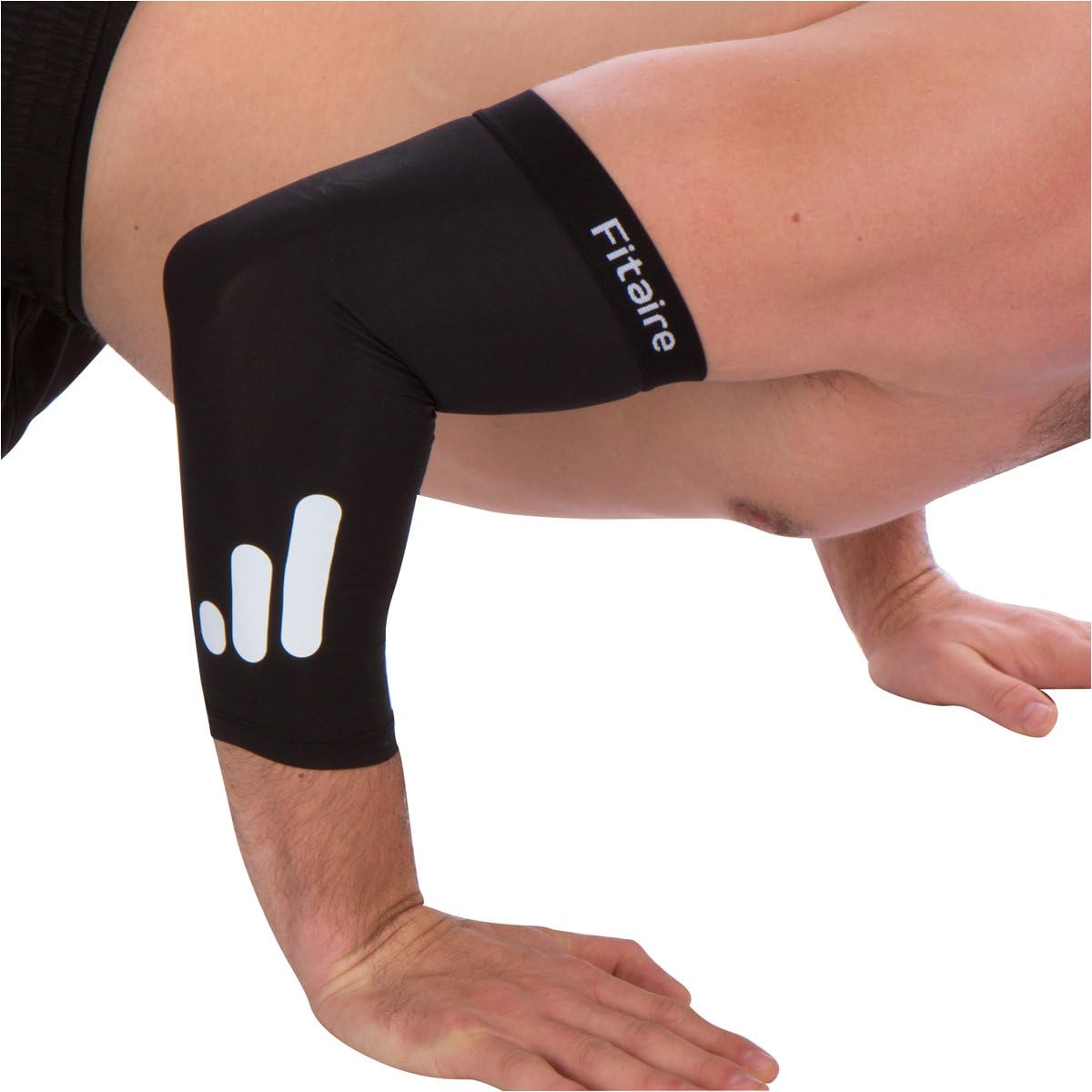 Fitaire Premium Copper Elbow Compression Sleeve - Ideal for Basketball, Tennis, Golf - Effective Elbow Support Providing Faster Recovery