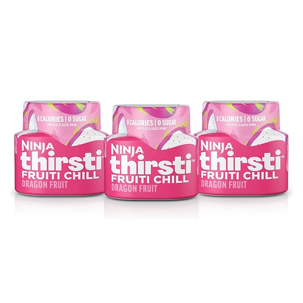NINJA THIRSTI FLAVORED WATER DROPS, FRUITI CHILL DRAGON...