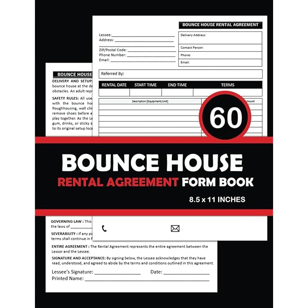 bounce-house-rental-agreement-form-book-track-rental-customer-details-inflatable-bounce-house-rental-contract-with-all-the-basic-terms-and-conditions-required-editions-mekkbouncehouse-amazon-com-books