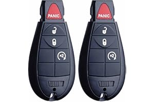 MechanMagic Key Fob FOBIK Replacement Compatible for Dodge Ram 1500 2500 3500 Truck 2009-2012 Journey Challenger Grand Caravan Jeep Grand Cherokee Commander Keyless Entry Remote Start Control