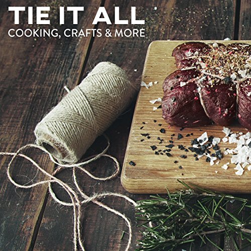 Kitchen Gizmo Cheesecloth with Cooking Twine Set- 5 Sq. Yards Unbleached Cotton Fine Mesh Weave Cheesecloth; 220’ ft, Non-toxic, Natural, Dye-free Cooking Twine - Thumbnail 7