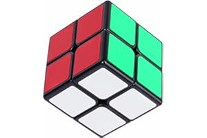JBPBSLU 2x2 Speed Cube, Classic 2x2 Cube Puzzles Toy (Black)