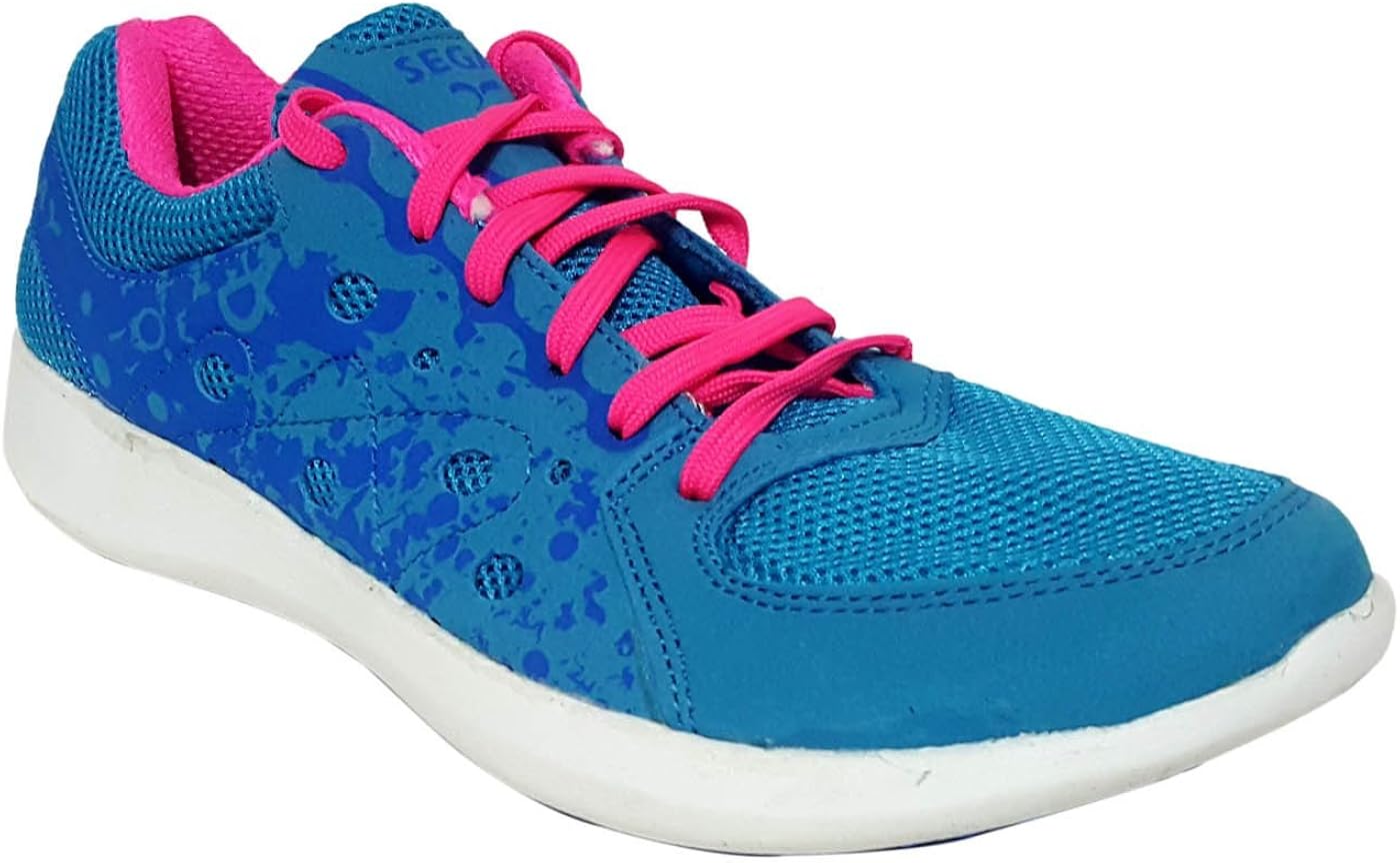 SEGA Women's Synthetic Running Shoes March 4 Blue Road