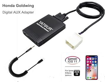 Honda Goldwing Gl1800 Stereo Aux Adapter Digital Car Audio Input
