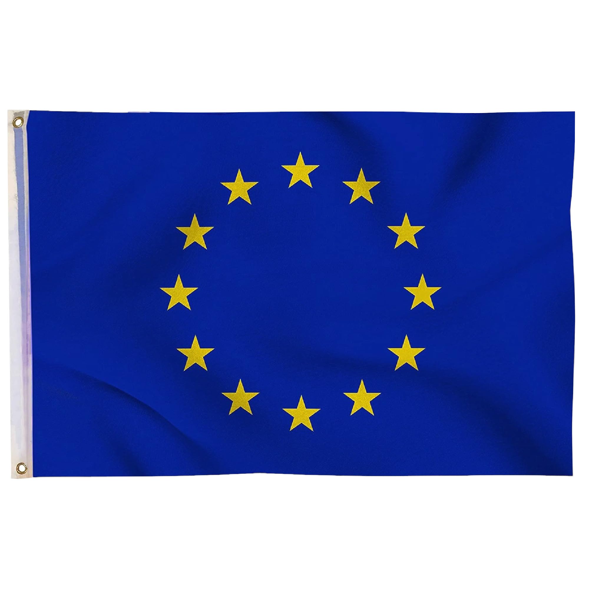 GUSTO Europe European Union Flag 5 * 3ft 90 X 150 With 2 Metal Grommets Weatherproof (Europe1) — image 1