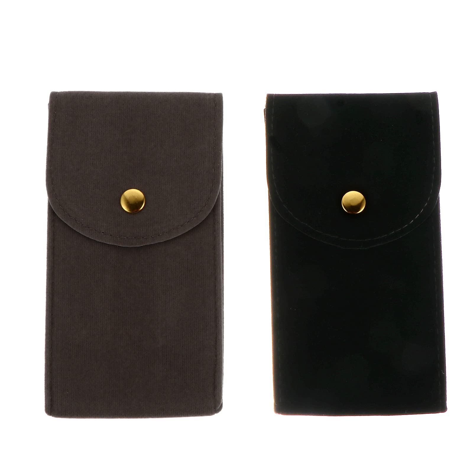 iplusmile Watch- 2pcs Watch Storage Pouch Simple Watch Organizer Bag Watch Case