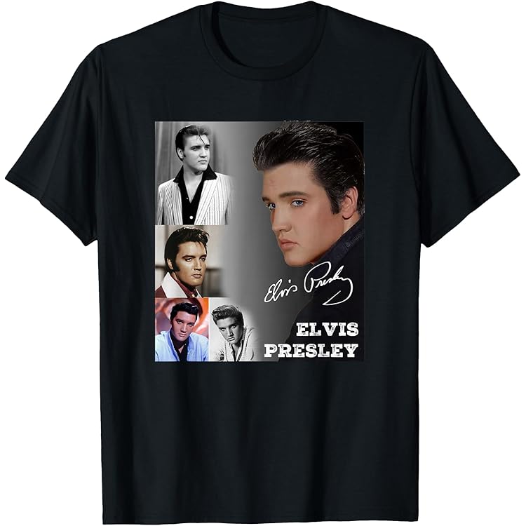 00s 1ELVIS PRESLEY エルビスプレスリー　ツアーTシャツ　黒 送料無料 M 00s エルヴィスプレスリー Elvis Presley Tシャツ