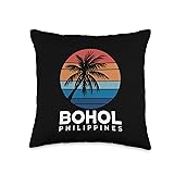 Bohol Philippines Throw Pillow