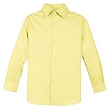Spring Notion Big Boys' Long Sleeve Dress Shirt 4T