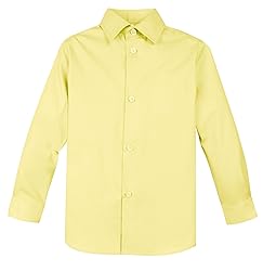 Spring Notion Big Boys' Long Sleeve Dress Shirt 4T