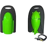 Baitshark Kayak Livewell - 5.5 QT Ultra Durable Live Bait Bucket | All-day bait survival, minimal drag, silent operation, no pump, batteries or bait aerator needed, fresh or saltwater fishing