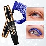 LOPHE 5D Silk Fiber Eyelash Mascara Blue Volume Waterproof Long-Lasting view 3