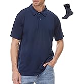 MERINNOVATION Merino Wool Polo Shirt Men - 100% Merino Wool Shirts for Men Anti-Odor Short Sleeve Wicking Base Layer Polo