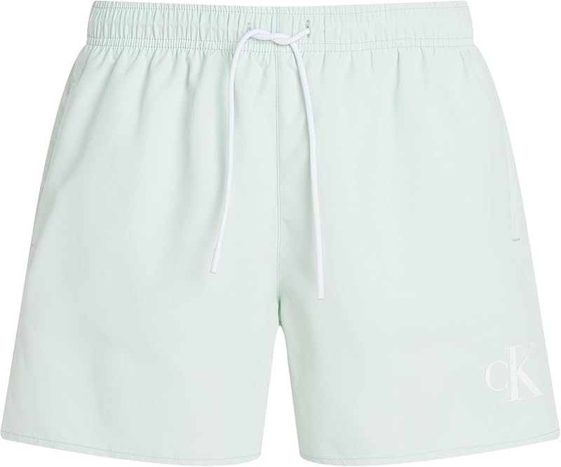 Uomo Pantaloncino da Bagno Medium Drawstring con Coulisse, Grigio (Moonlight Jade), 6XL