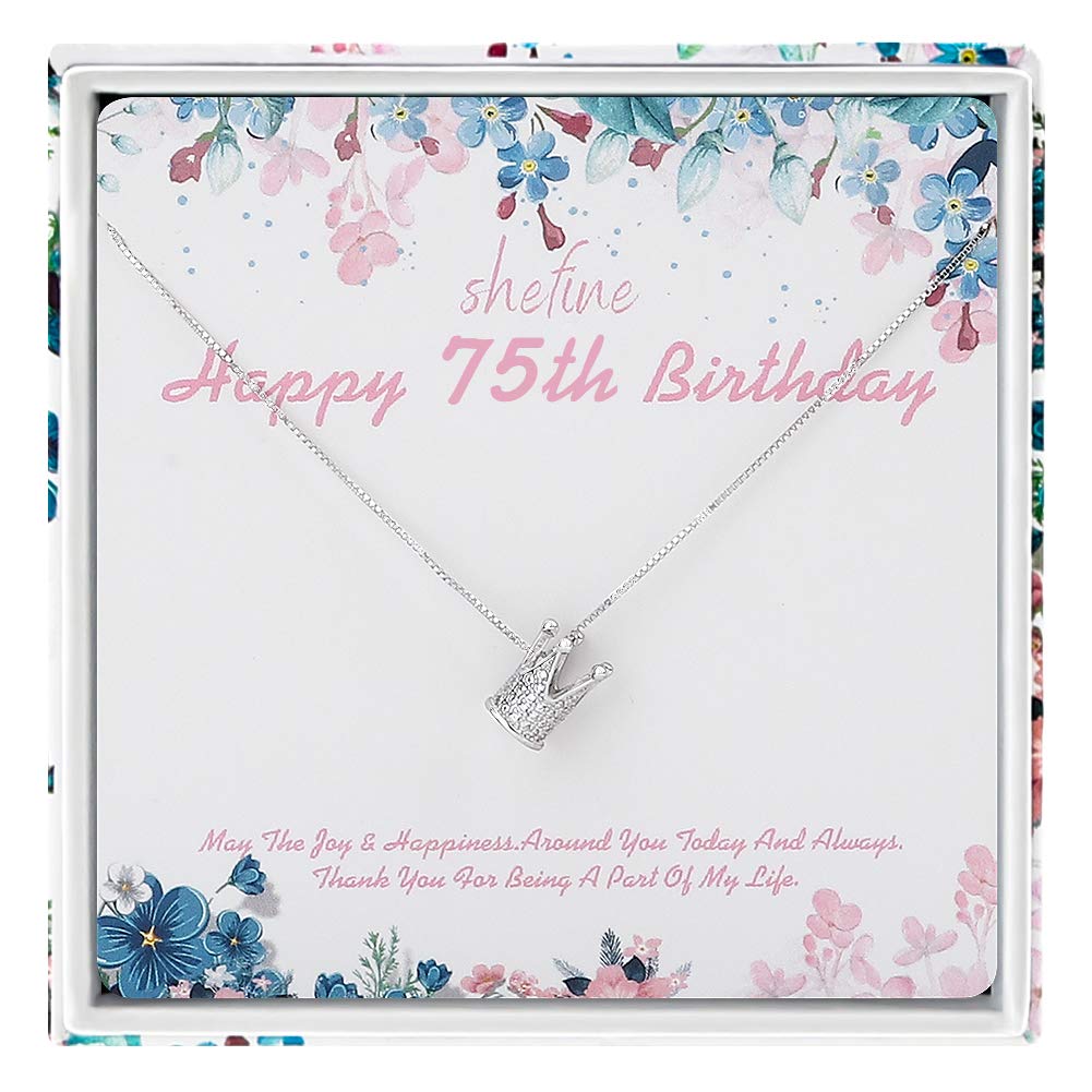 gifts for 75th birthday woman