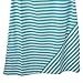 Nituyy Women Stripe Print Sleeveless Maternity Breastfeeding and Nursing Dress (M, Green)