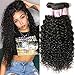 Beauty Forever Hair Brazilian Virgin Curly Hair Weave 3 Bundles 100% Unprocessed Human Hair Extensions Natural Color (100+/-5g)/ Pc (14 16 18)