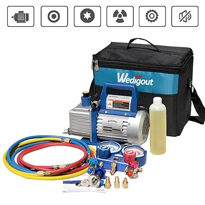 Ac Repair Ac Tool Kit Bag AC Repair Tool Kit With CFM Air Vacuum