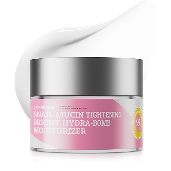 NACULOR SNAIL MUCIN 99% FACE MOISTURIZER, INSTANT HYDRO-BOMB MOISTURIZER, ONE-STEP HYDRATING & REPAIRING DAILY MOISTURIZING CREAM FOR DRY & SENSITIVE SKIN