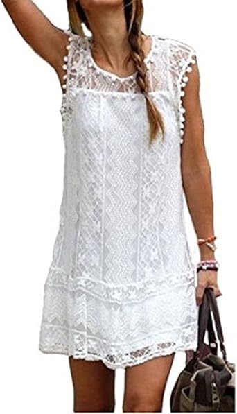 plus size short white dress
