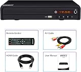 WISCENT All-Region DVD Player with HDMI USB TV Remote (No Blu-ray) view 9