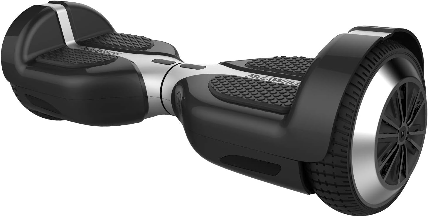 M MEGAWHEELS 6.5" Balance Bluetooth Speaker Scooter mit 500W Motor, LED Lights,UL Certified