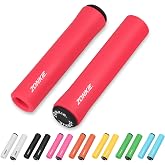 Eco-Friendly Silicone Bike Handlebar Grips, Ergonomic Design for BMX, Mountain Bikes, Beach Cruisers, Scooters &amp; Folding Bikes