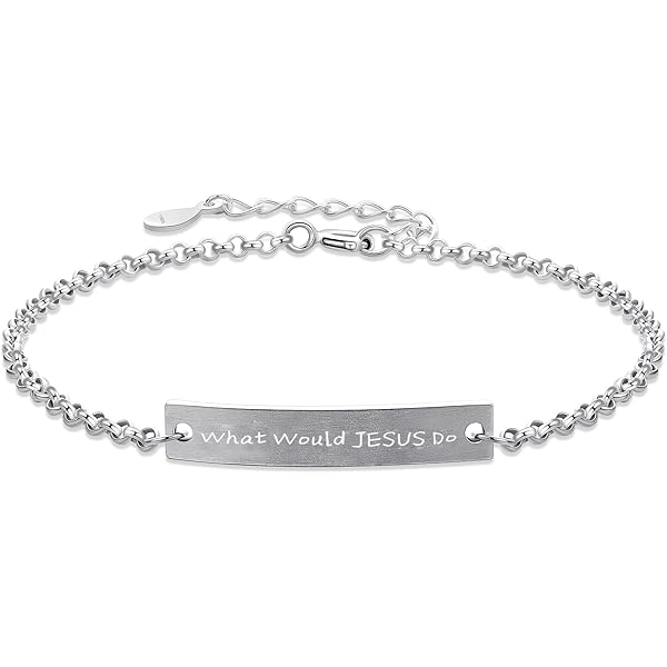 Amazon.com: ALiLuYa Let Go and Let God Bracelet for Women