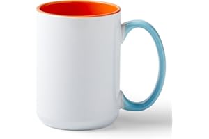 Cricut Beveled Blank-15 oz/425 ml (1 ct) 15 OZ BEV Ceramic Mug Blank Sahara (1)