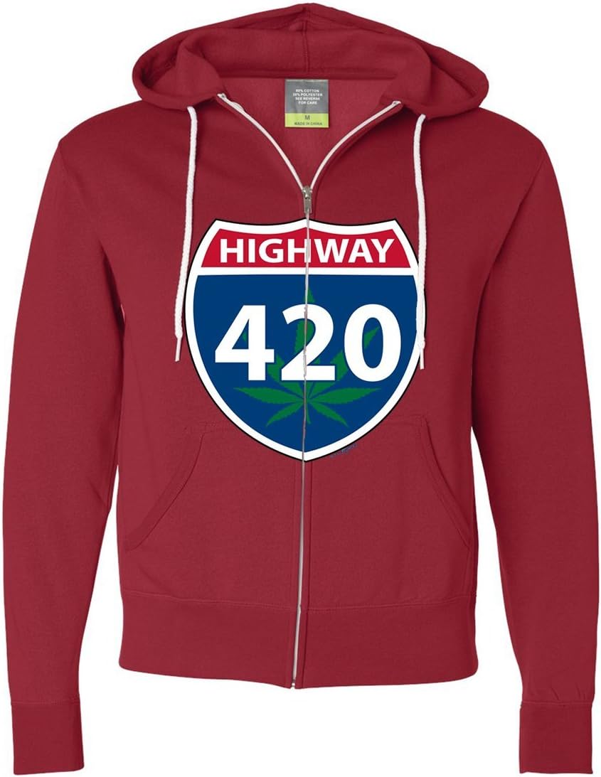 Highway 420 Zip-Up Hoodie