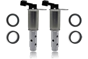AMCC VVT Solenoid 2PCS Intake&Exhaust Camshaft Position Actuator Solenoid Valve Kit Compatible with BMW 328i 323i 325i 330i 528i 530i 525xi 535i 540i 2.0L 2.5L 2.8L 3.0LReplaces#11367585425