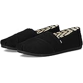 Toms Womens Classic Alpargata - Wide Black/Black 1 6 D - Wide