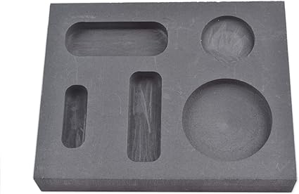 Amazon Com Otoolworld Graphite Casting Ingot Mold Metal Refining Scrap Bar Coin Combo 1 4 1 2 1 Oz