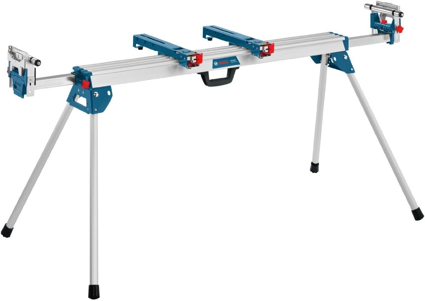 Bosch Professional GTA 3800 saw stand for mitre saws (including machine holder, spanner, workpiece support)