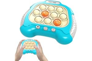 ORDTBY Handheld Travel Pop It Pro Games for Kids Electronic Fidgets Games Boy Girl, Gift for3 4 5 6 7 8 Year Old Boys Birthday Xmas, Light Up Pop It Game and Fidget Toys for Teen Boys 8-12