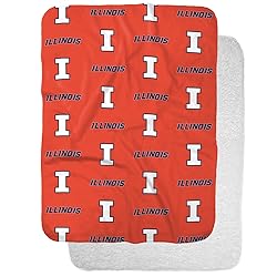 University of Illinois Logo Pattern Sherpa