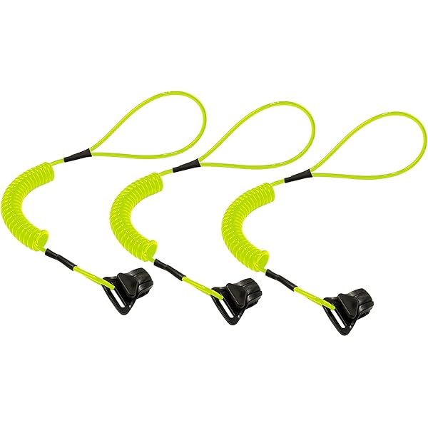 Tool Deals MELOTOUGH Coiled Hard Hat Lanyard - No-Snag Tether With Heavy-Duty Clamp (Holds 2lbs) Milwaukee Hard Hat Accessories