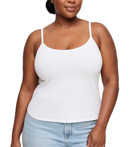 Torrid Women's Plus Size Foxy Tunic, Bright White, 00 (M/L | 10