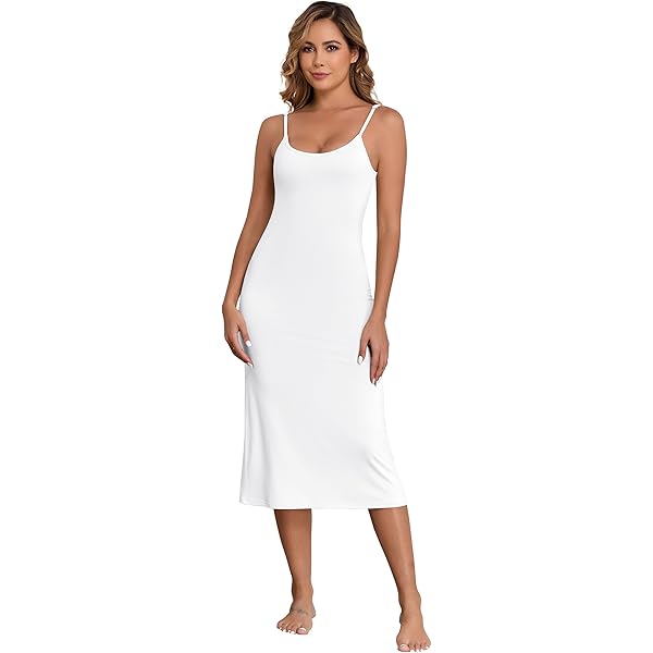 Amazon.com: Toulite 2 Pcs Girls White Slip for Under Dresses Sleeveless  Full Slip with Strap Lace Trim Tea and Knee Length Slips(Size 4): Clothing,  Shoes & Jewelry