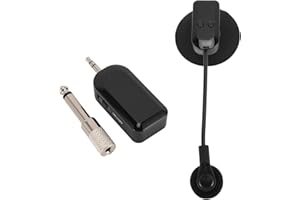 KENANLAN 2.4G Wireless Instrument Microphone Pickup System Guitar Microphone for Guitar Violin Accordion Cello Zither Lute St