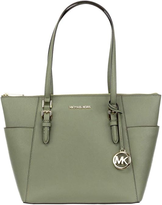 MICHAEL KORS Women's 35T0GCFT7L Army Green Sling Bag, Green, Normal