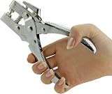 Mygeromon 5mm Eyelet Punch Kit Metal Grommet Hole Pliers Tool for Leather Belts view 8