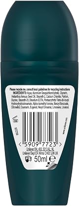 Sure Men Sensitive 72H Antiperspirant Deodorant Roll On Alcohol-Free 50ml Pack view 3