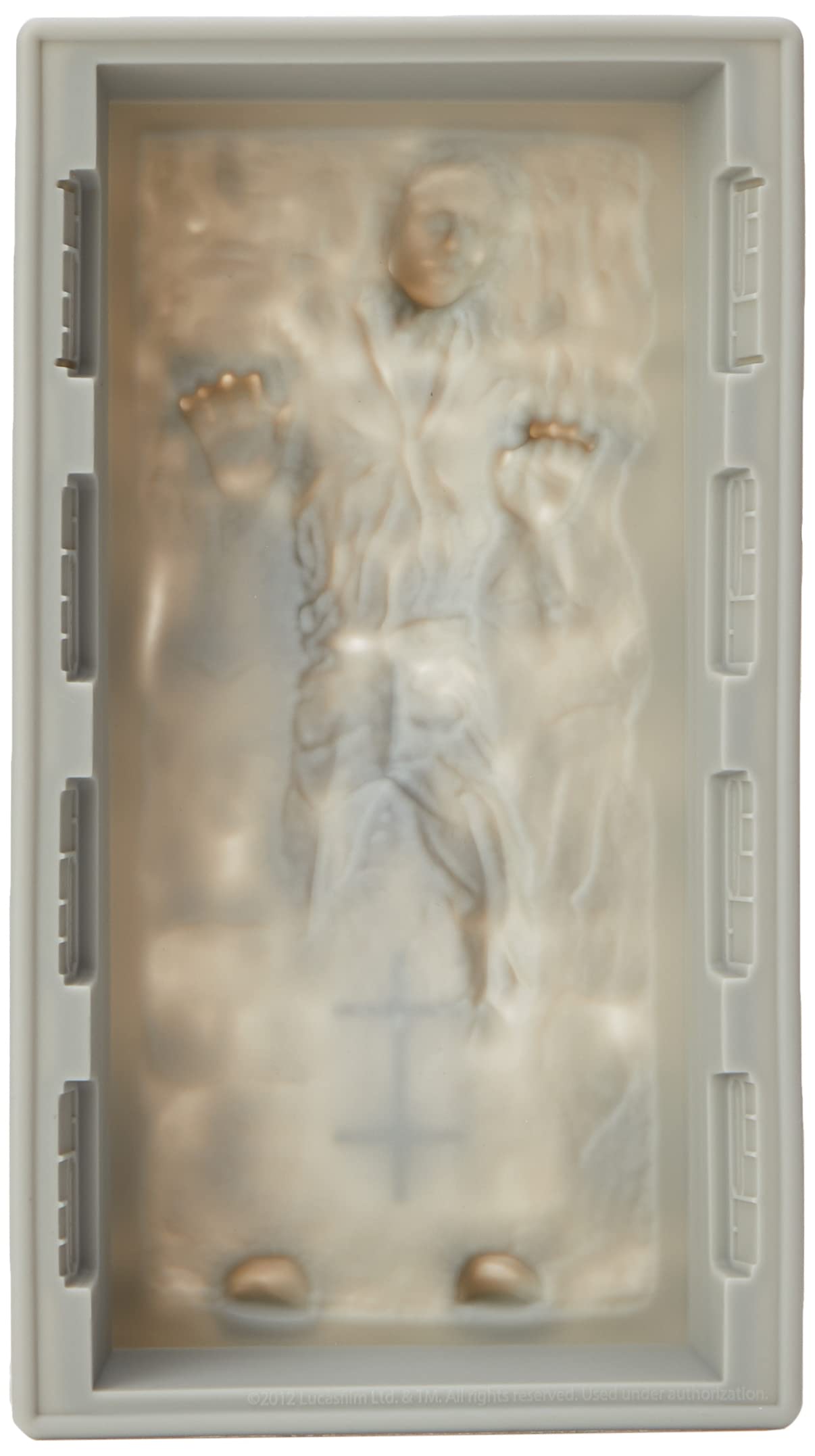 star images Star Wars Deluxe Han Solo in Carbonite Reduction Silicone Tray,Gray