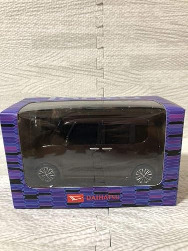 Amazon ダイハツ タント カスタム Tanto Custom プルバック カラーサンプル ミニカー プラムブラウン ミニカー ダイキャストカー ホビー
