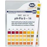 Macherey-Nagel 92110 0-14 pH Indicator Strips 100/Box
