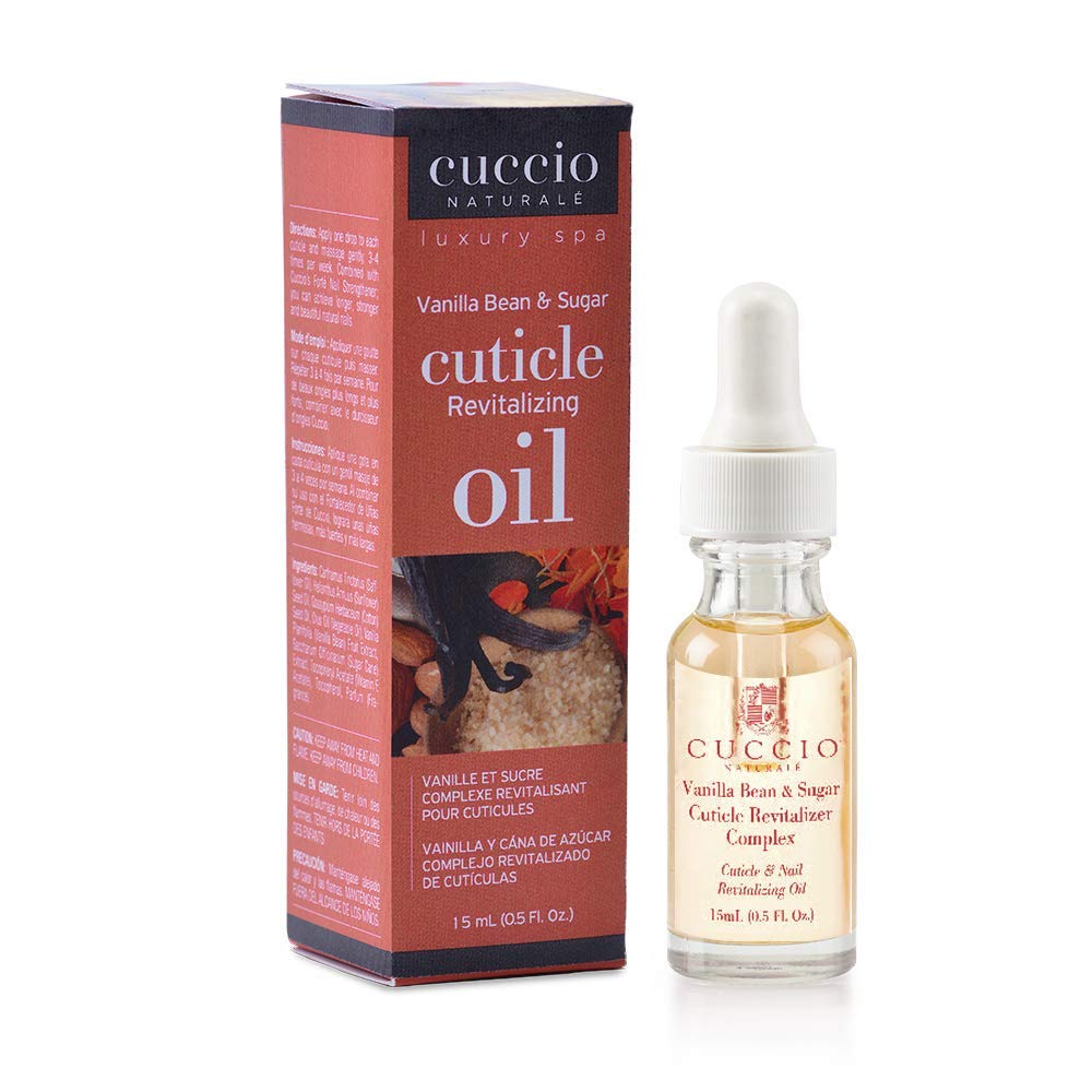Cuccio Naturalé Vanilla Bean & Sugar Cuticle Revitalizing Oil - Super-Penetrating - Nourish, Comfort, De-Stress - Paraben/Cruelty Free, w/Natural Ingredients/Plant Based Preservatives - 0.50 oz: Beauty